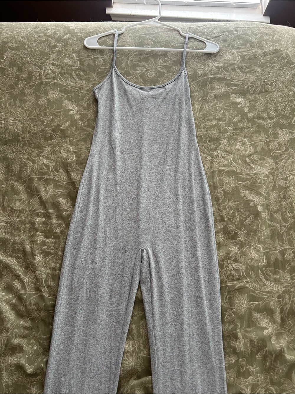Light Gray Spaghetti Strap Jumpsuit